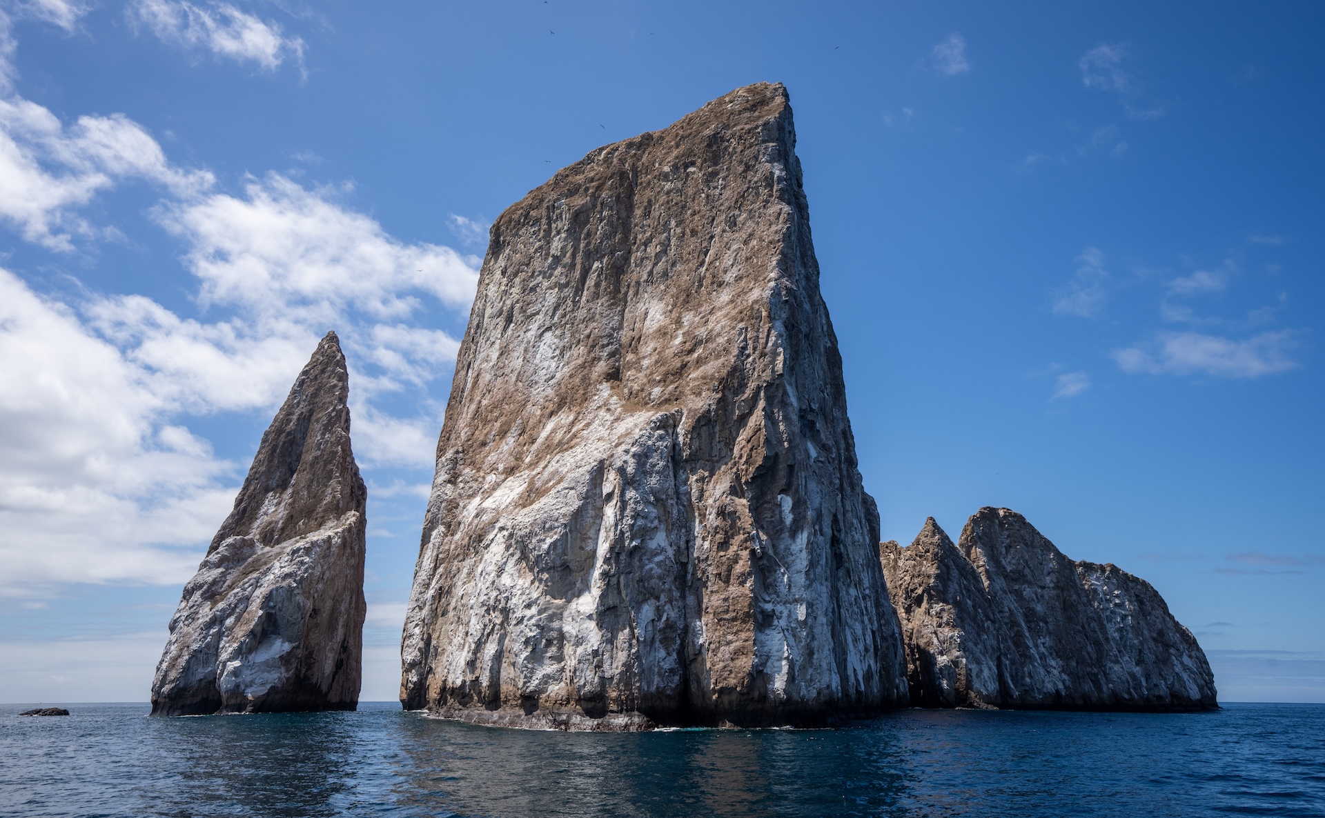 Kicker Rock in the Galapagos by Mike Hillman